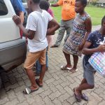 Parish Of Evander gift sharing at: St Anthony Home For Abused And Orphaned Children (Madadeni)